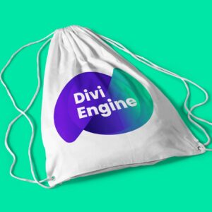 Bag1.jpg Divi Engine String Bag (Big Logo)